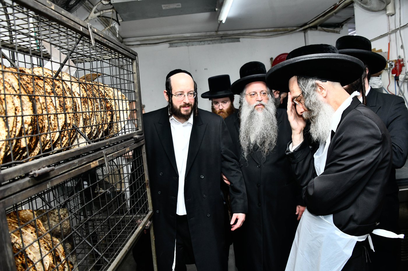 הגה"צ רבי אלימלך בידרמן באפיית מצות
