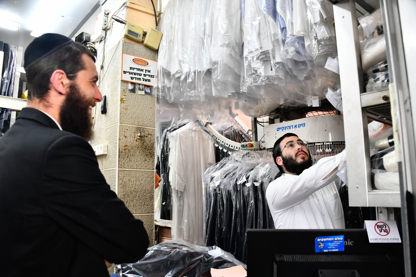 אווירת ערב פסח בבני ברק