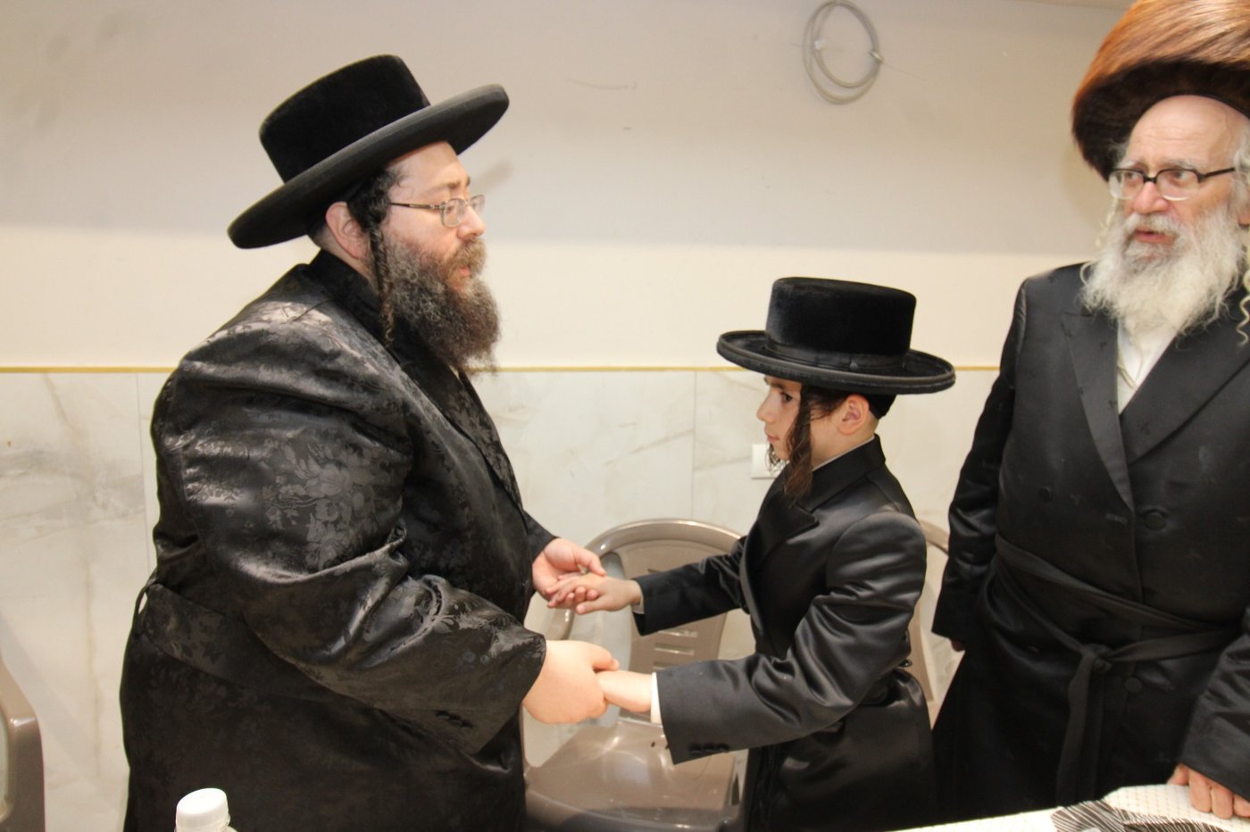 שמחת הבר מצווה בחצרות טורקא - צאנז ז'ימגראד
