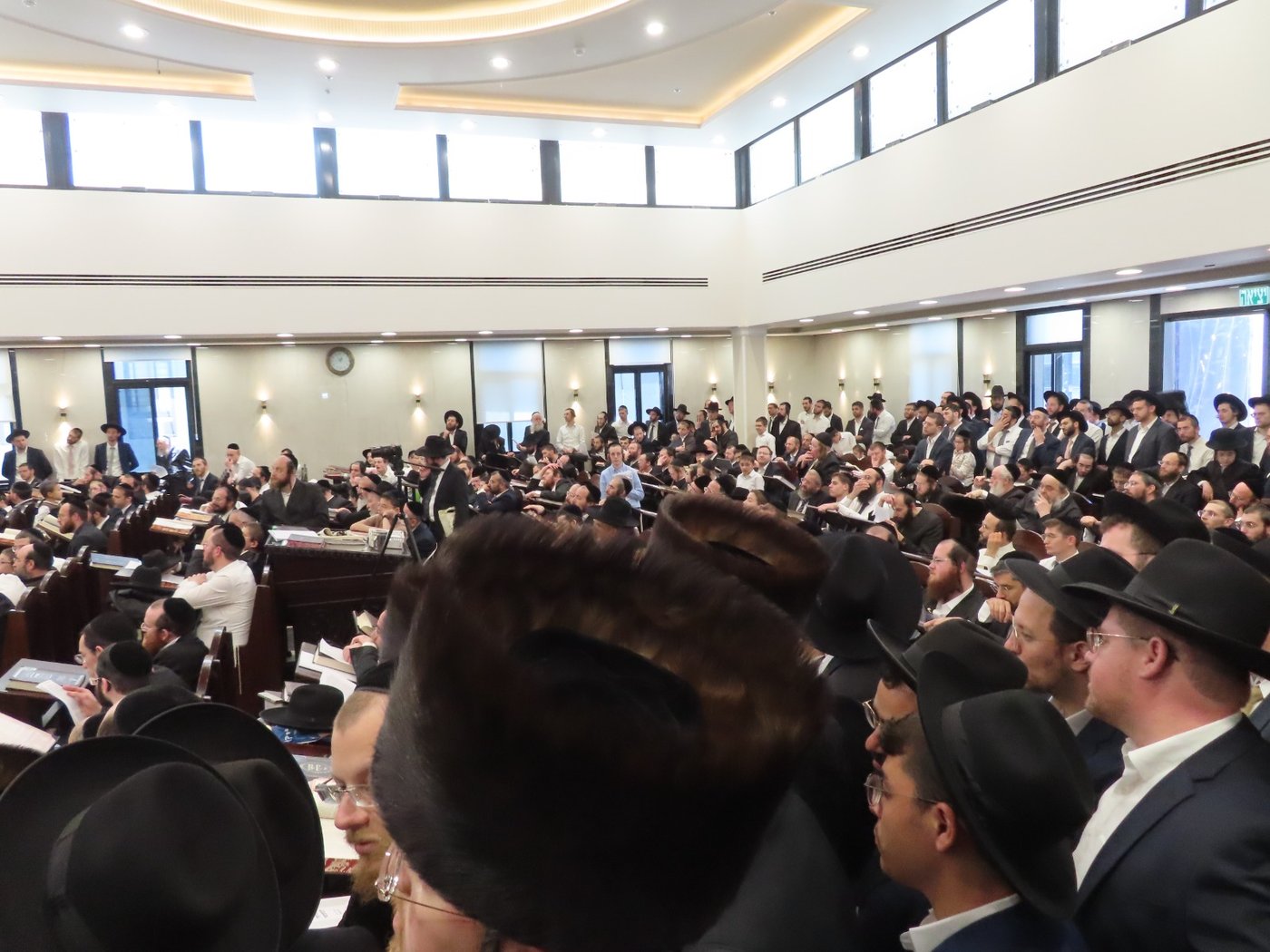 הגר"ש אלתר בשיעור חוה"מ פסח באחיסמך