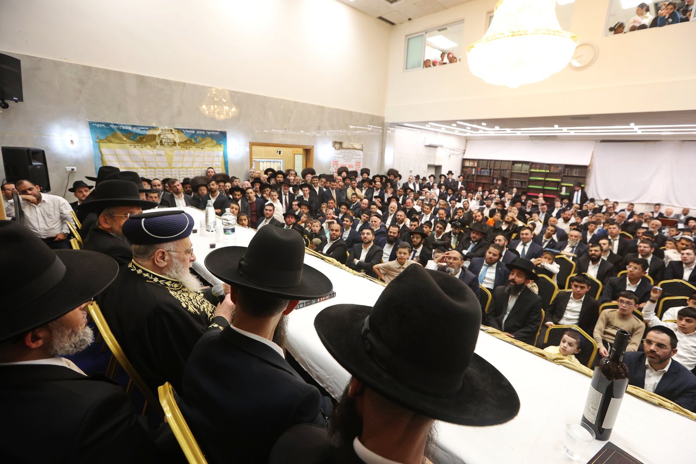 הקבלת פני רבו לראשל"צ הגאון הרב יצחק יוסף, ברמה ד' בבית שמש