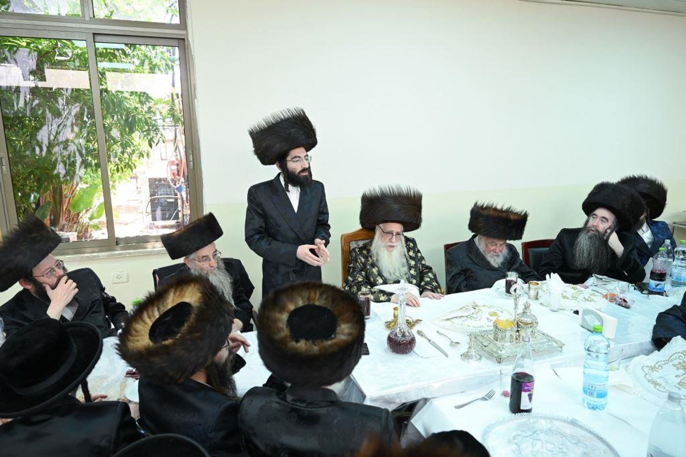 שמחת הברית לנין האדמו"ר מצאנז