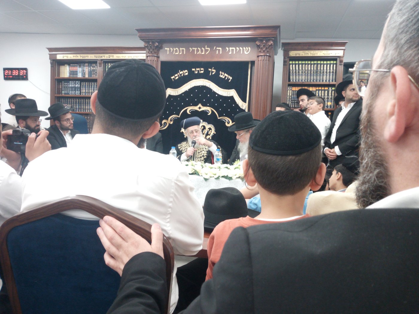 הראשל"צ הגאון רבי יצחק יוסף בביקור ברחובות