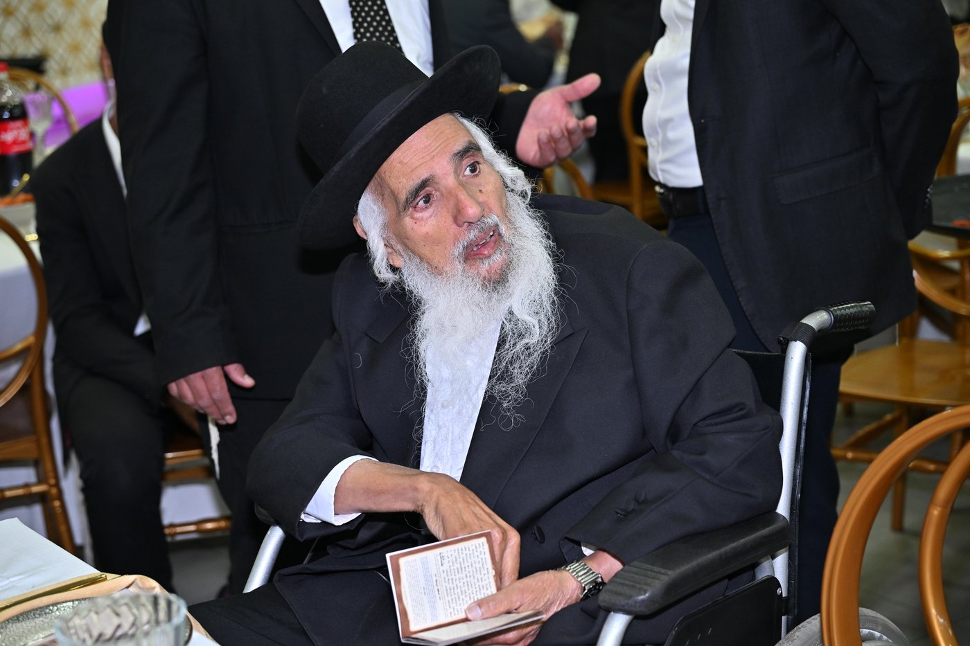 הגאון רבי אהרן מחפוד באירוע