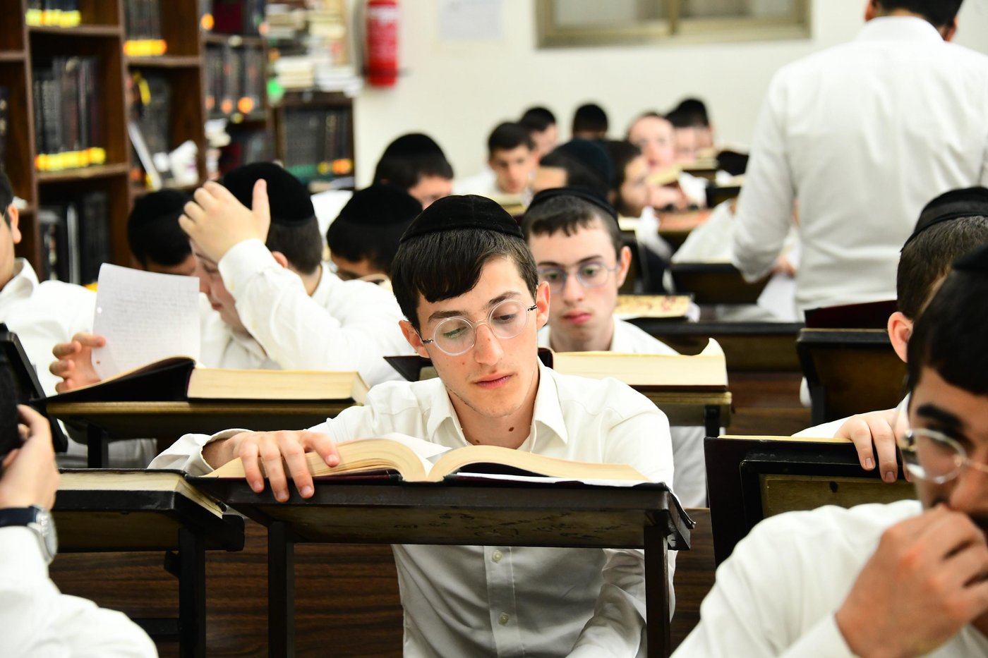 פתיחת הזמן בישיבת 'קריית מלך'