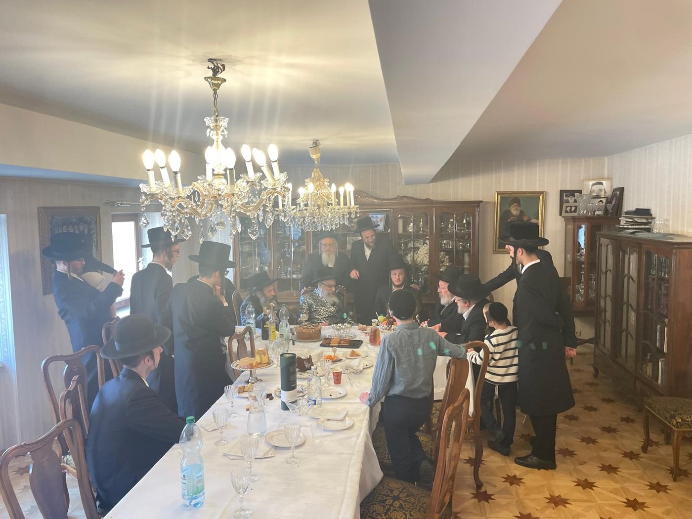 האדמו"ר מויז'ניץ מונסי בביקור בוינה