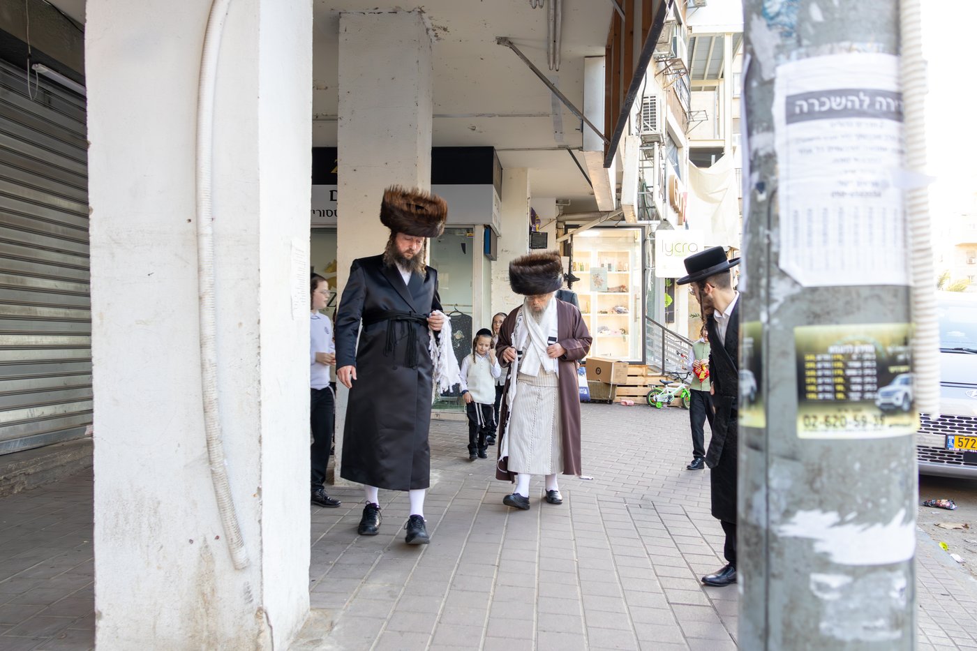 האדמו"ר מפינסק קרלין ערב שב"ק בב"ב