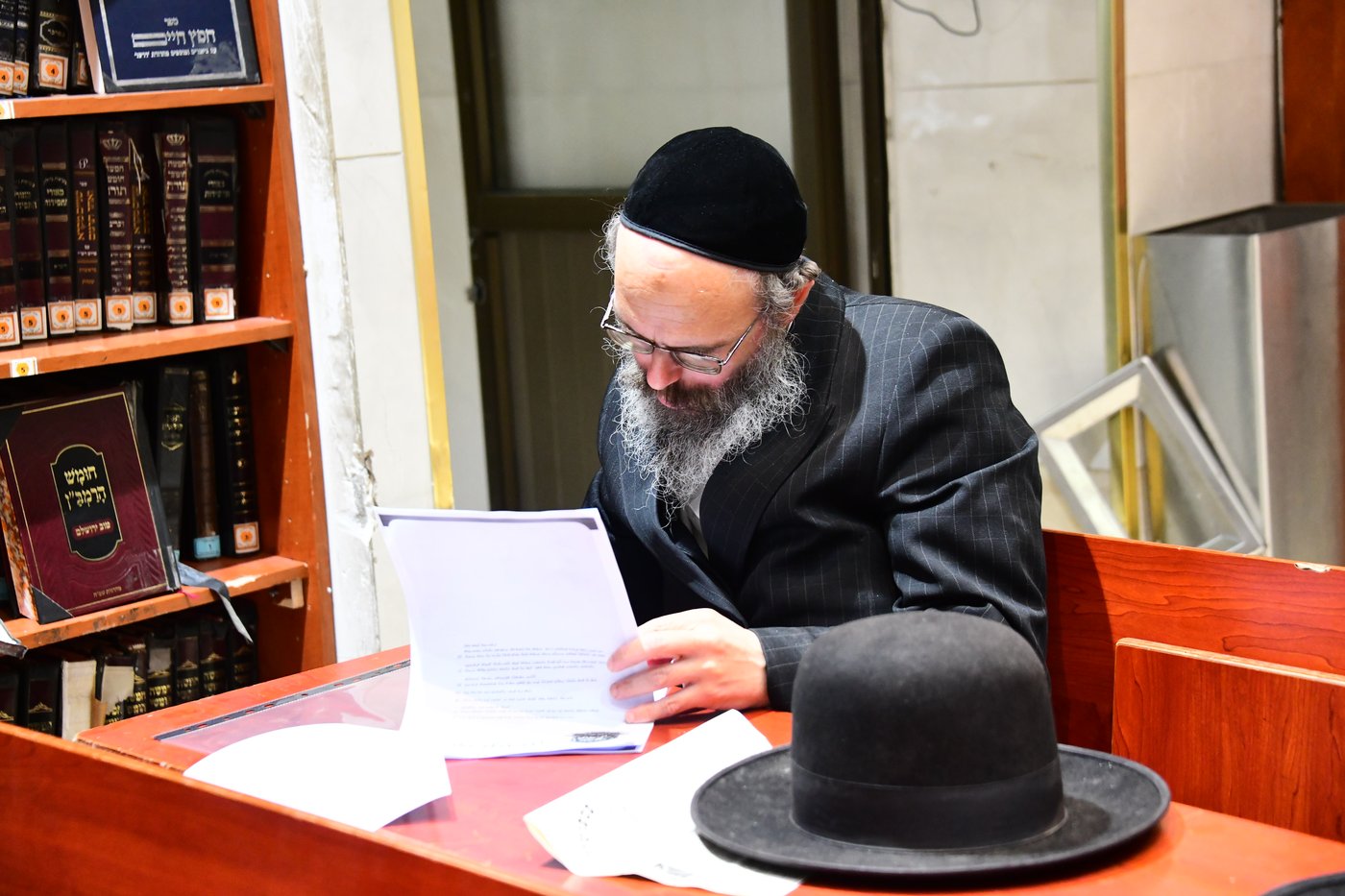 מבחן על אלפי דפי גמרא במודז'יץ