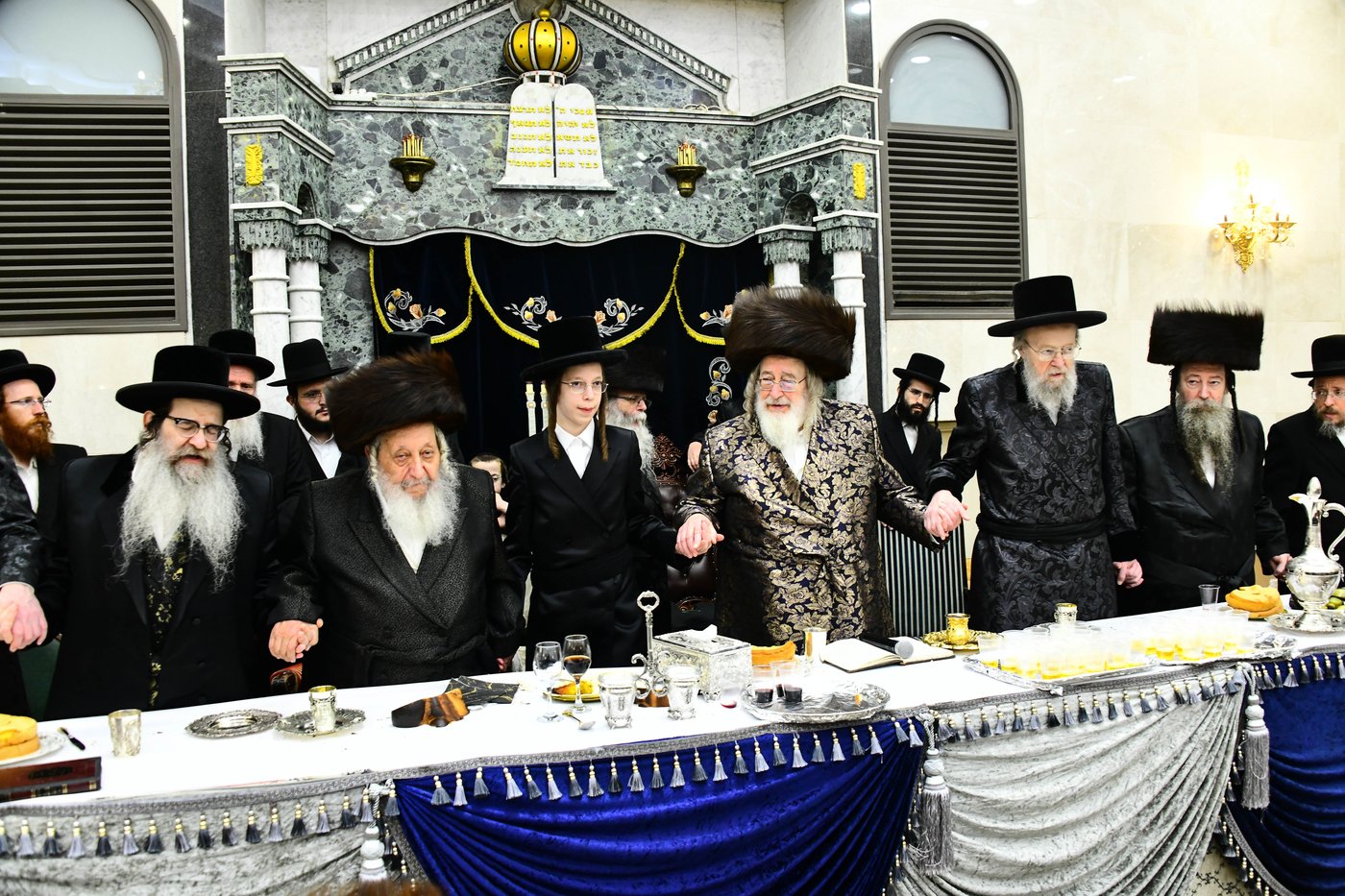 שמחת בר המצווה בחצה"ק ספינקא - נאראל 
