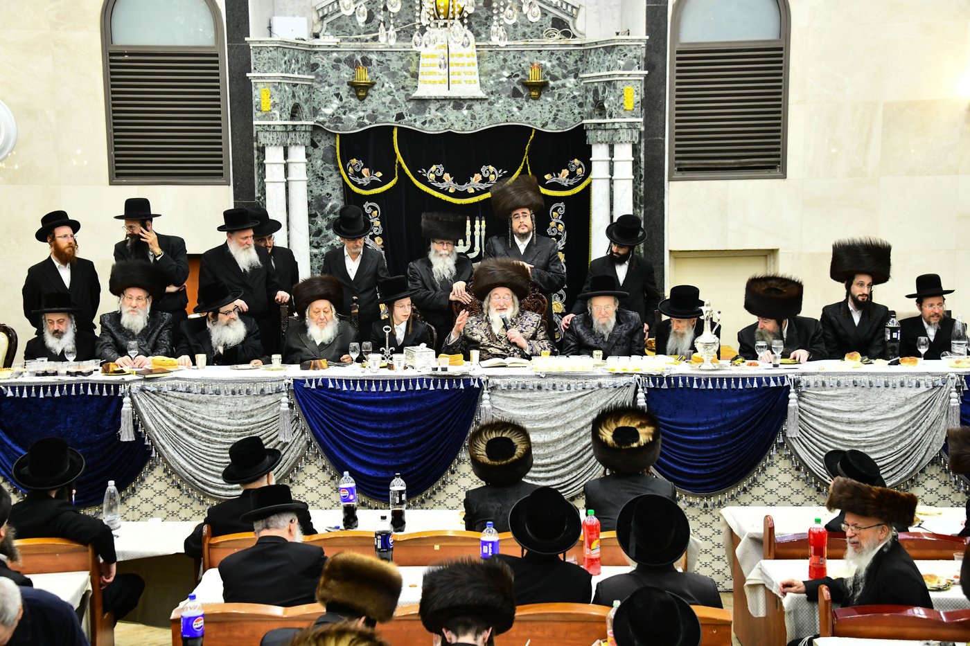שמחת בר המצווה בחצה"ק ספינקא - נאראל 