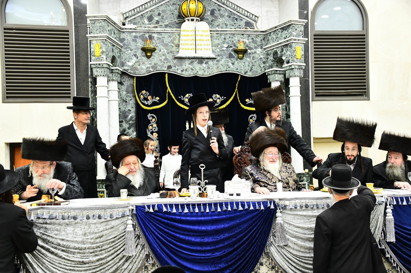 שמחת בר המצווה בחצה"ק ספינקא - נאראל 