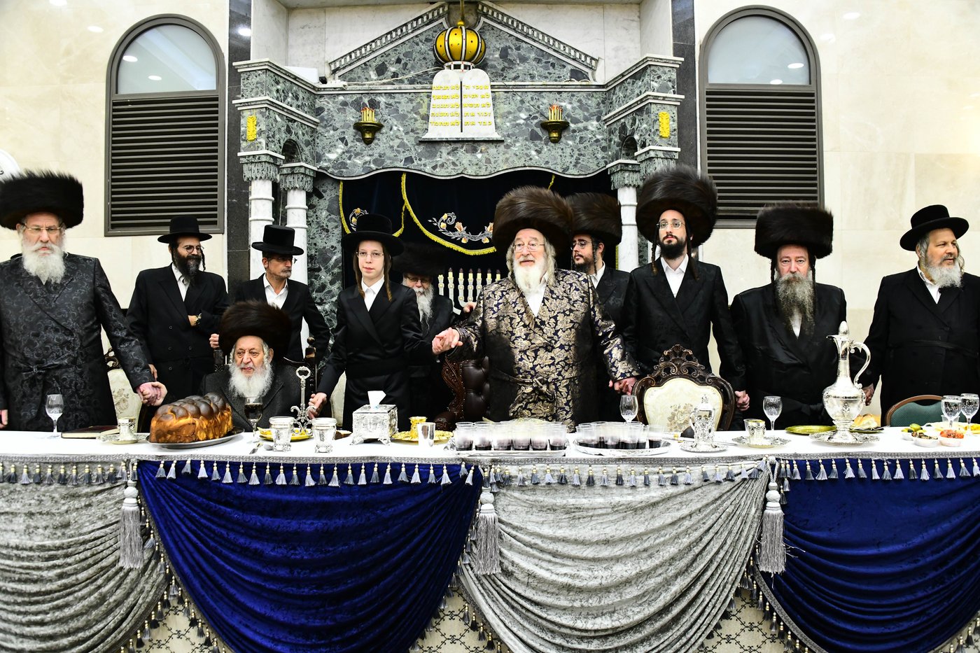 שמחת בר המצווה בחצה"ק ספינקא - נאראל 