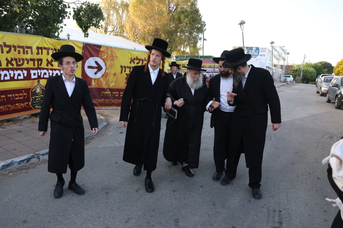 גאב"ד מאקווא בסיור באור הרשב"י
