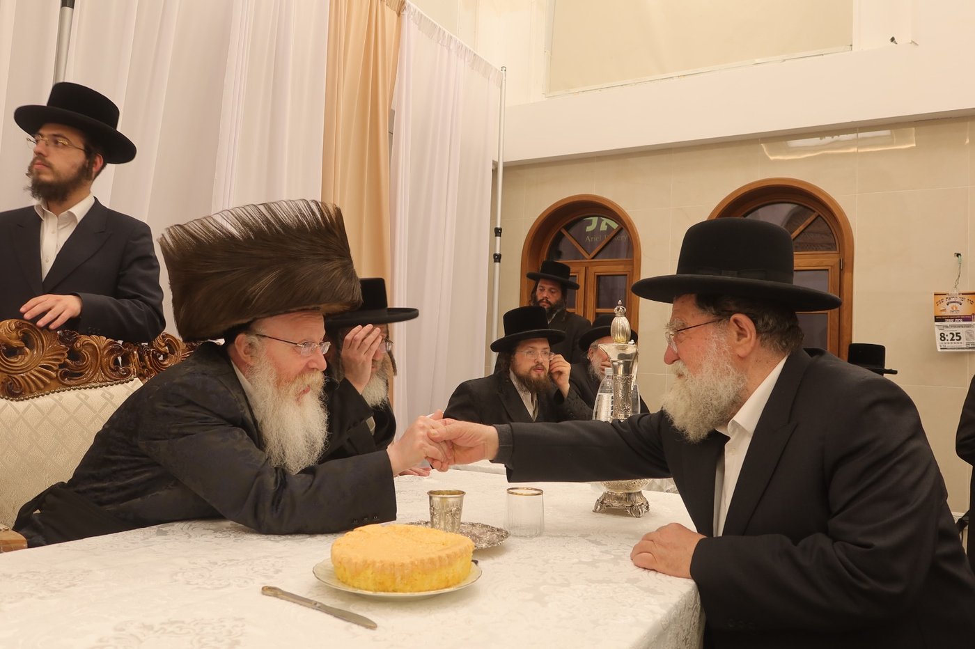 שמחת האירוסין בחצה"ק קרעטשניף ק"ג - קומרנא ב"ש
