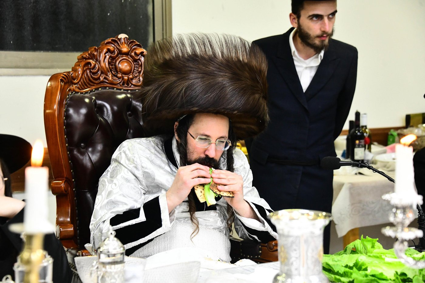 פסח שני בחצה"ק מעז'בוז