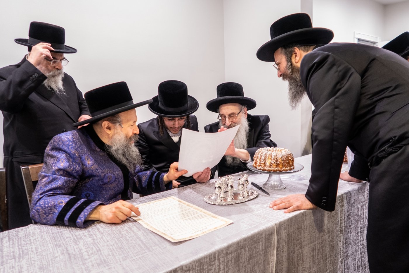 שמחת האירוסין לנכדת האדמו"ר מבאבוב - 45