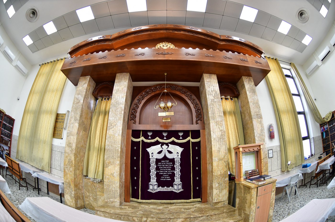 האדמו"ר משבט הלוי בשבת התאחדות בטלז סטון