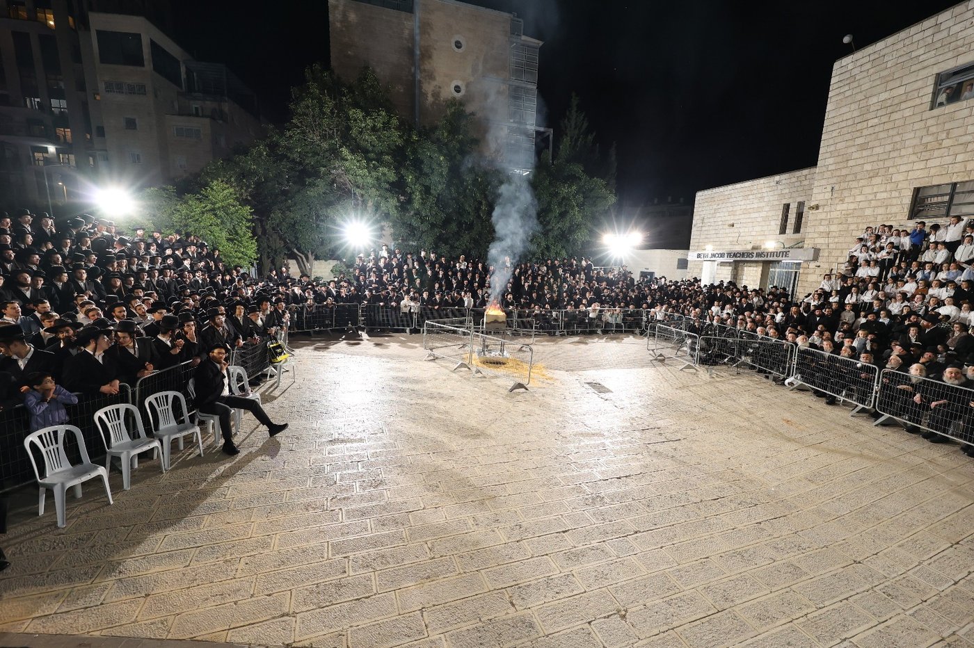 הגר"ש אלתר בהדלקה ל"ג בעומר