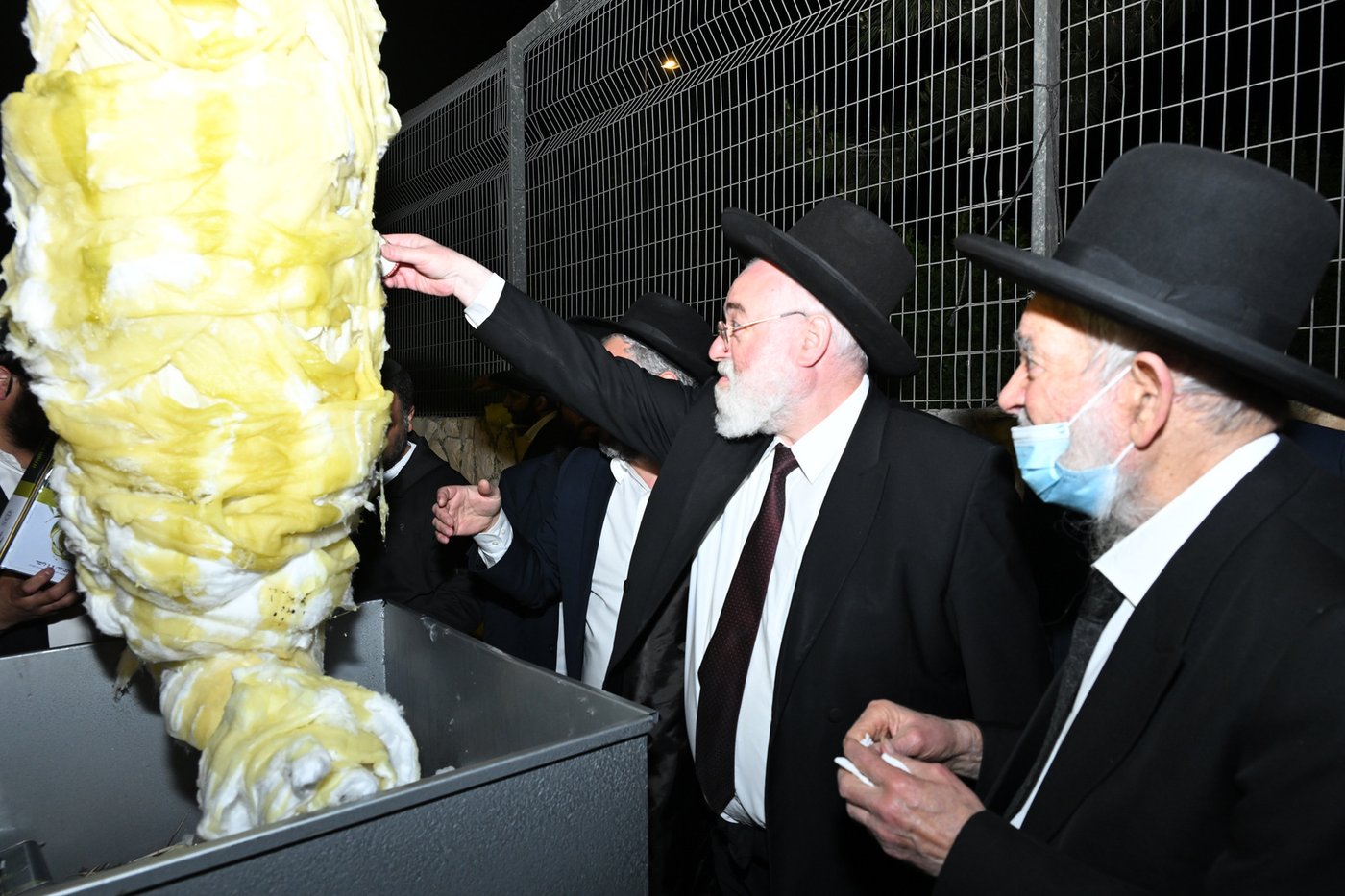 ההדלקה המרכזית בשכונת 'שמואל הנביא' בירושלים