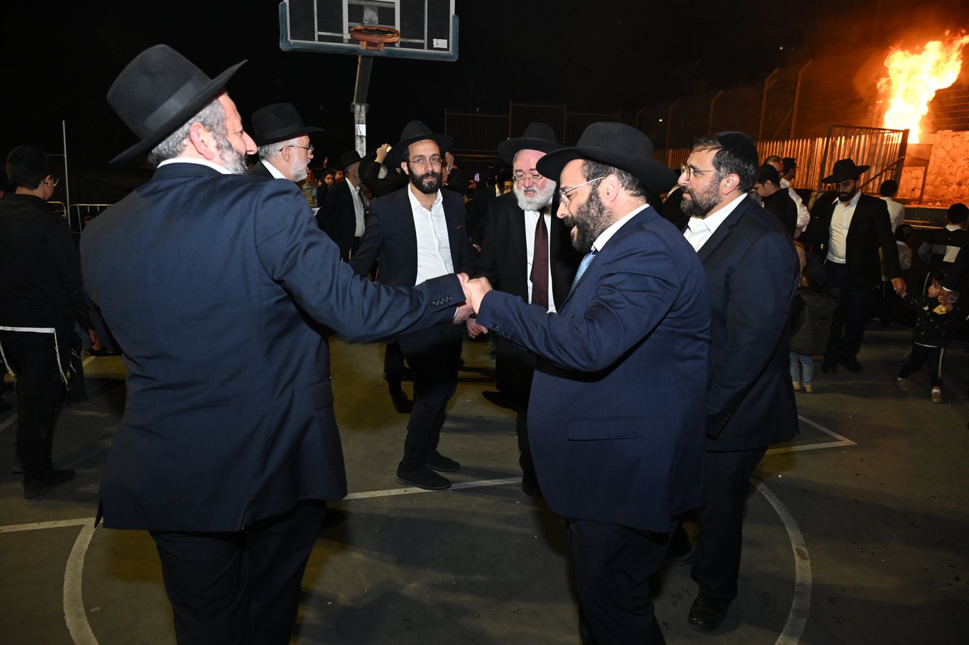 ההדלקה המרכזית בשכונת 'שמואל הנביא' בירושלים