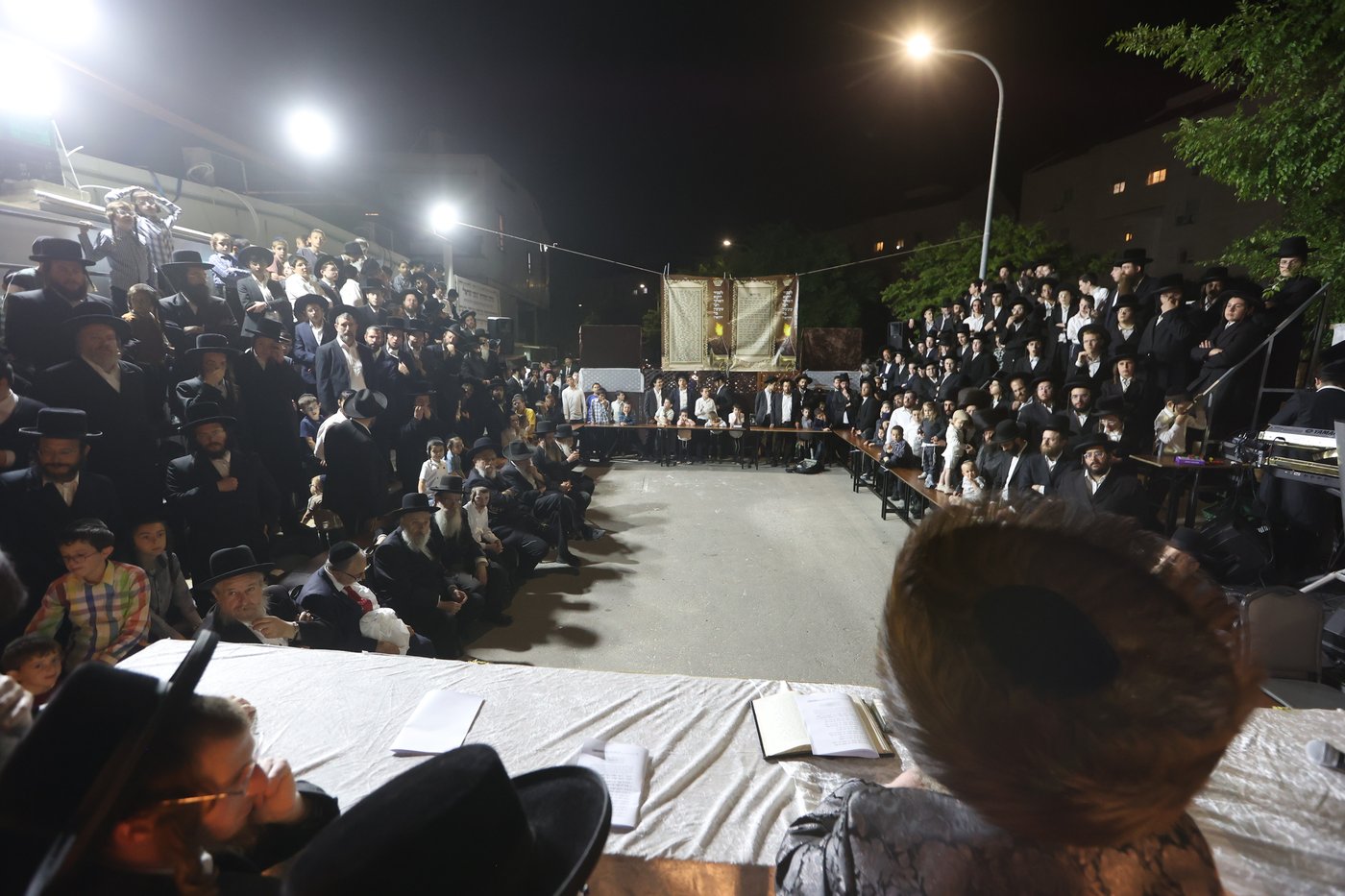 ל"ג בעומר בחצה"ק טרבישאן