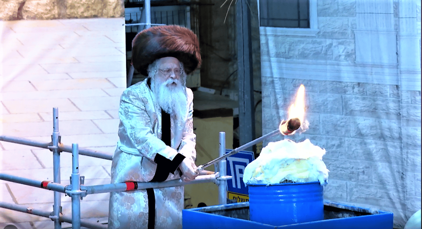 ל"ג בעומר בחצה"ק נדבורנה ירושלים