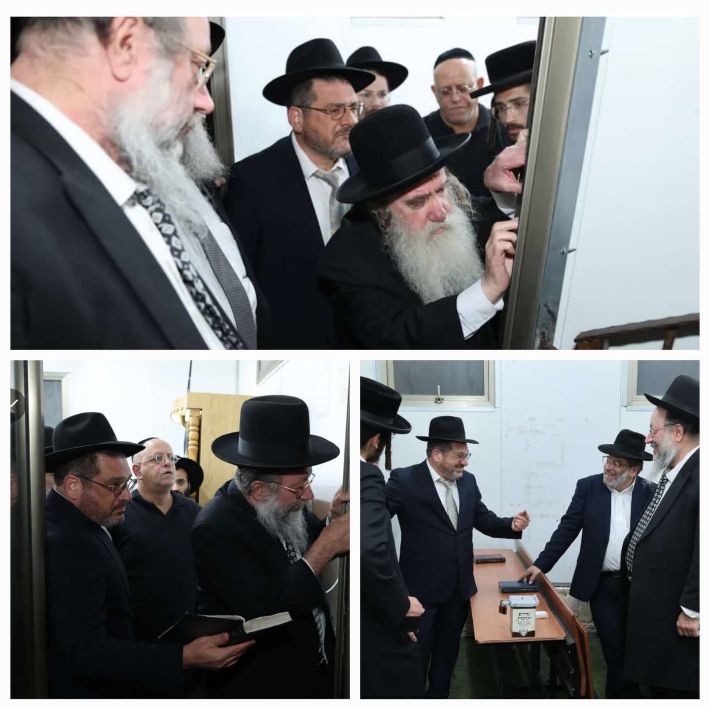 במעמד צנוע: קהילת 'היכל יצחק' חנכה שטיבל חדש לבעלי בתים