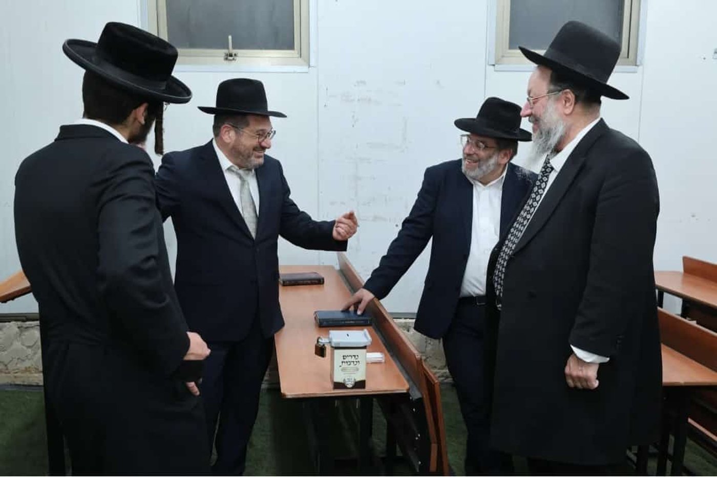 במעמד צנוע: קהילת 'היכל יצחק' חנכה שטיבל חדש לבעלי בתים