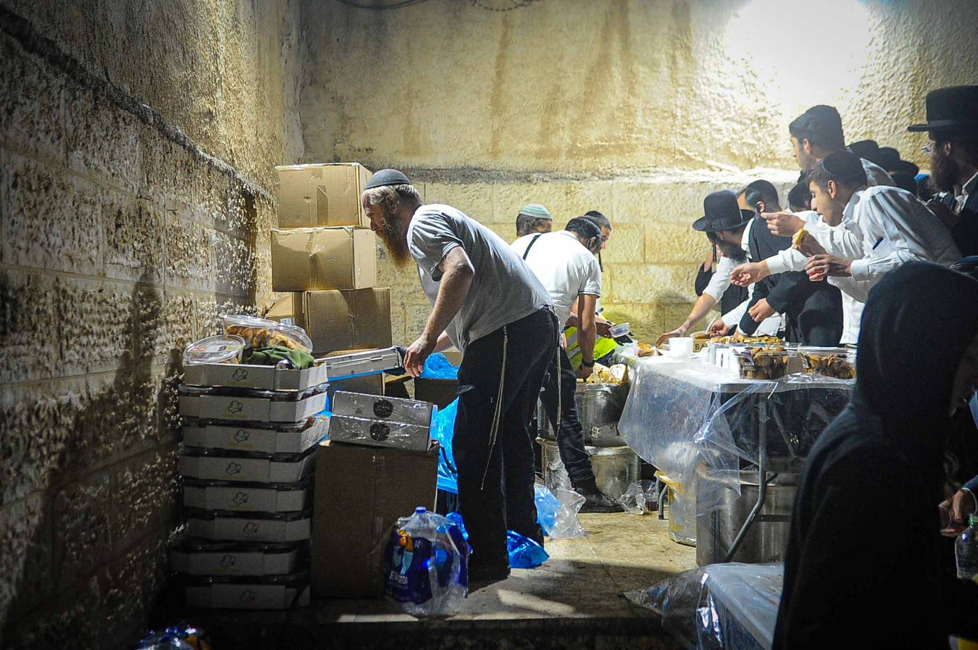 ספירת 'יסוד שביסוד' בקבר יוסף הצדיק בשכם