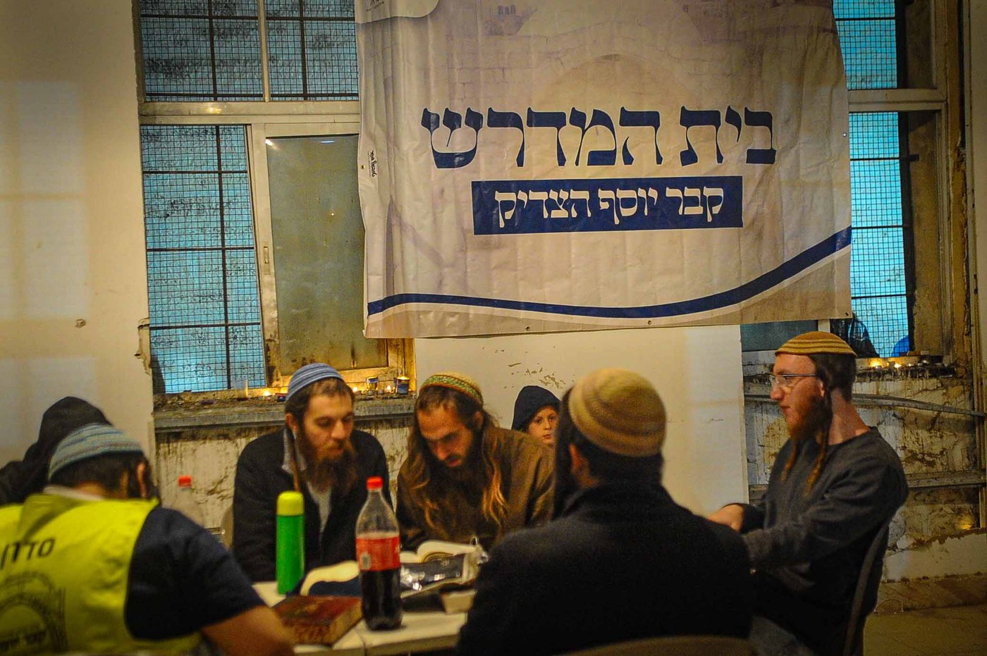 ספירת 'יסוד שביסוד' בקבר יוסף הצדיק בשכם