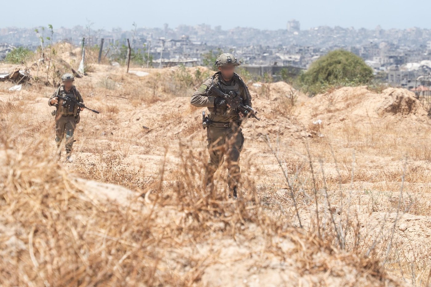 פעילות כוחות צוות הקרב החטיבתי גבעתי ברצועת עזה