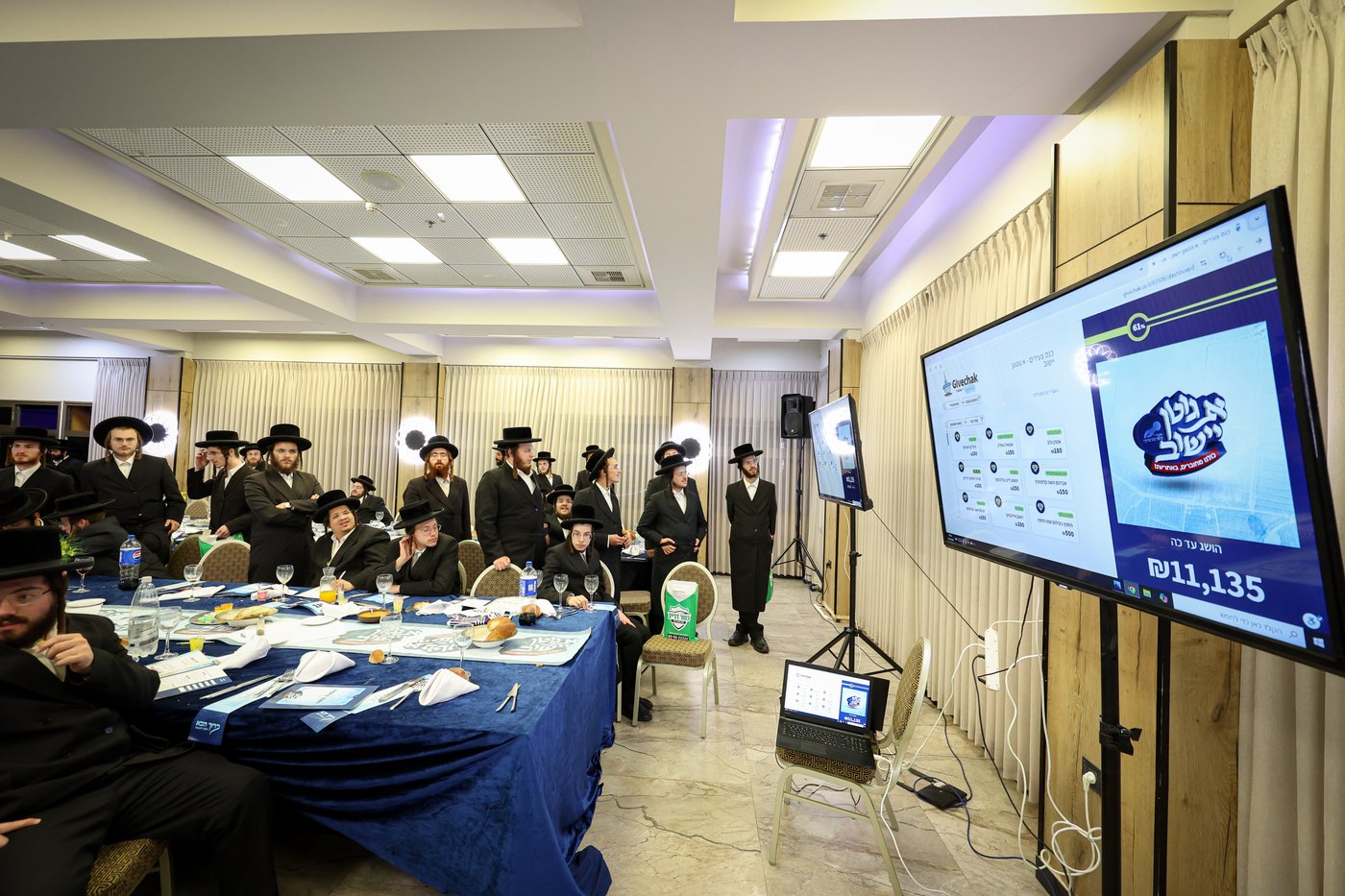 כינוס גבאי הצדקה 'לוקחי אחריות' בבית שמש