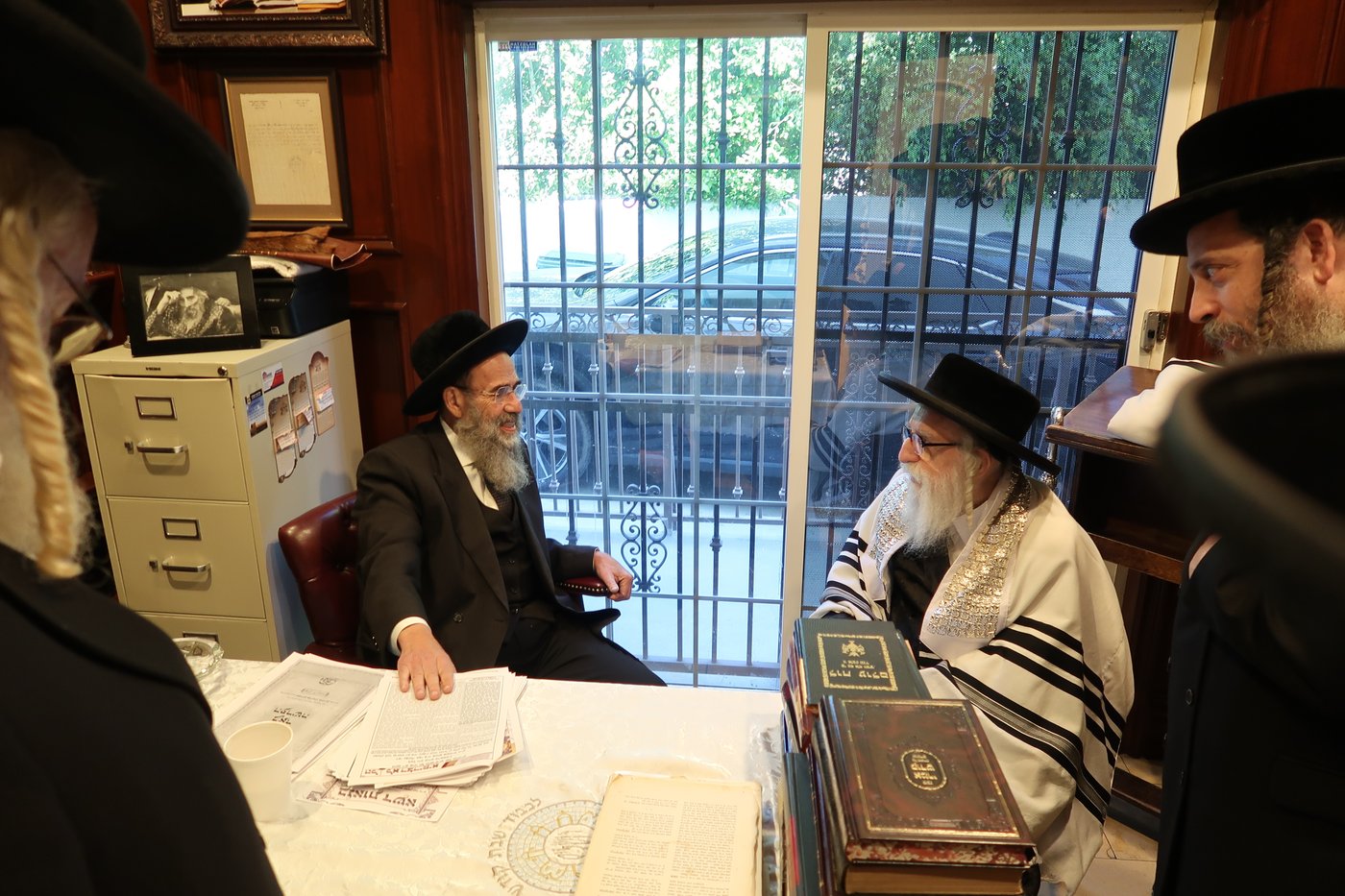 האדמו"ר מקאשוי בביקור בלוס אנג'לס 