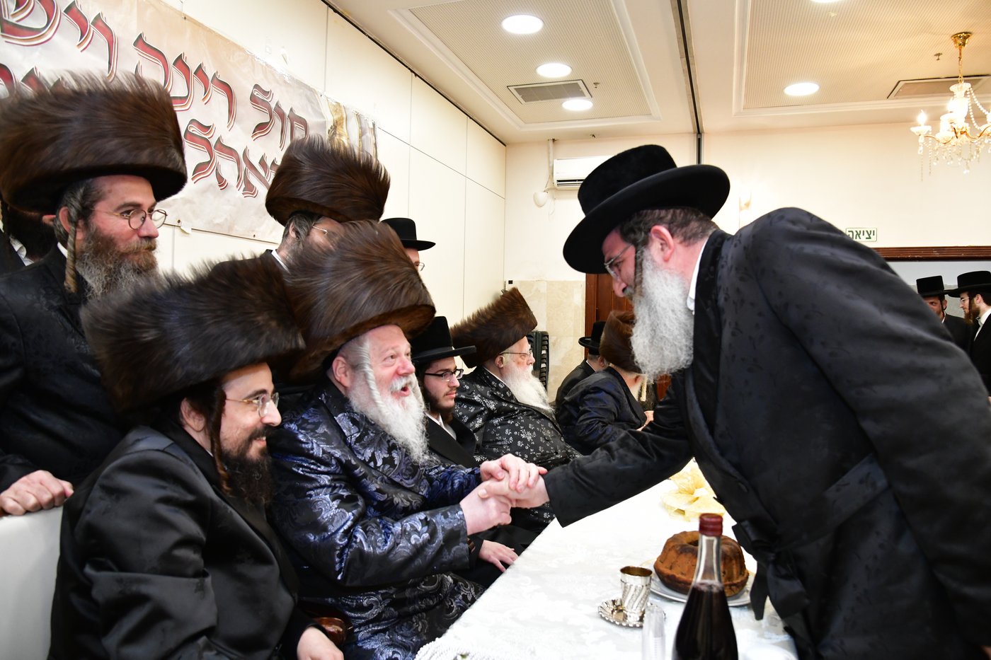 שמחת בית פרמישלאן - רחמסטריווקא - שאץ ויז'ניץ - לייטשיק