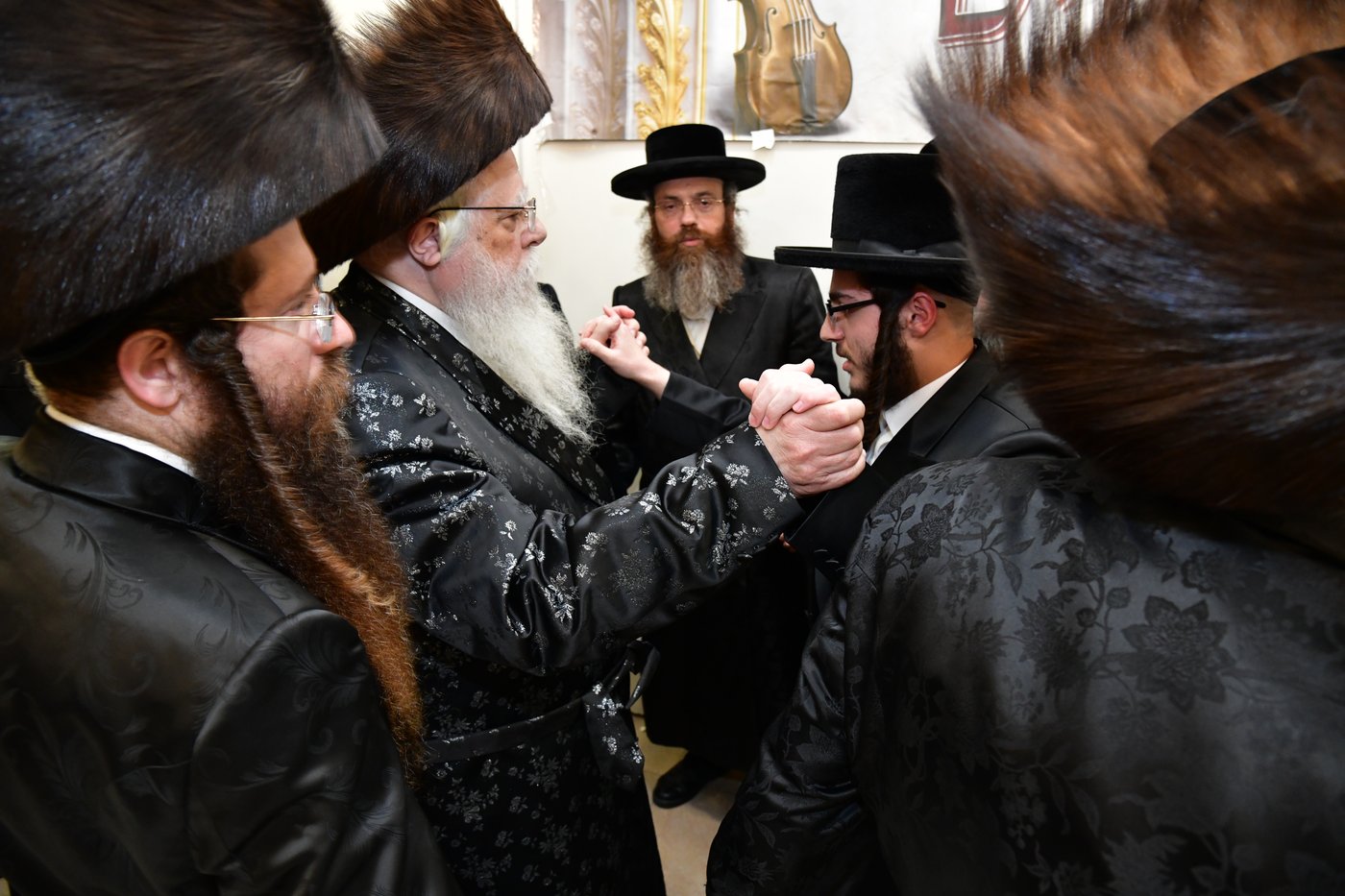 שמחת בית פרמישלאן - רחמסטריווקא - שאץ ויז'ניץ - לייטשיק