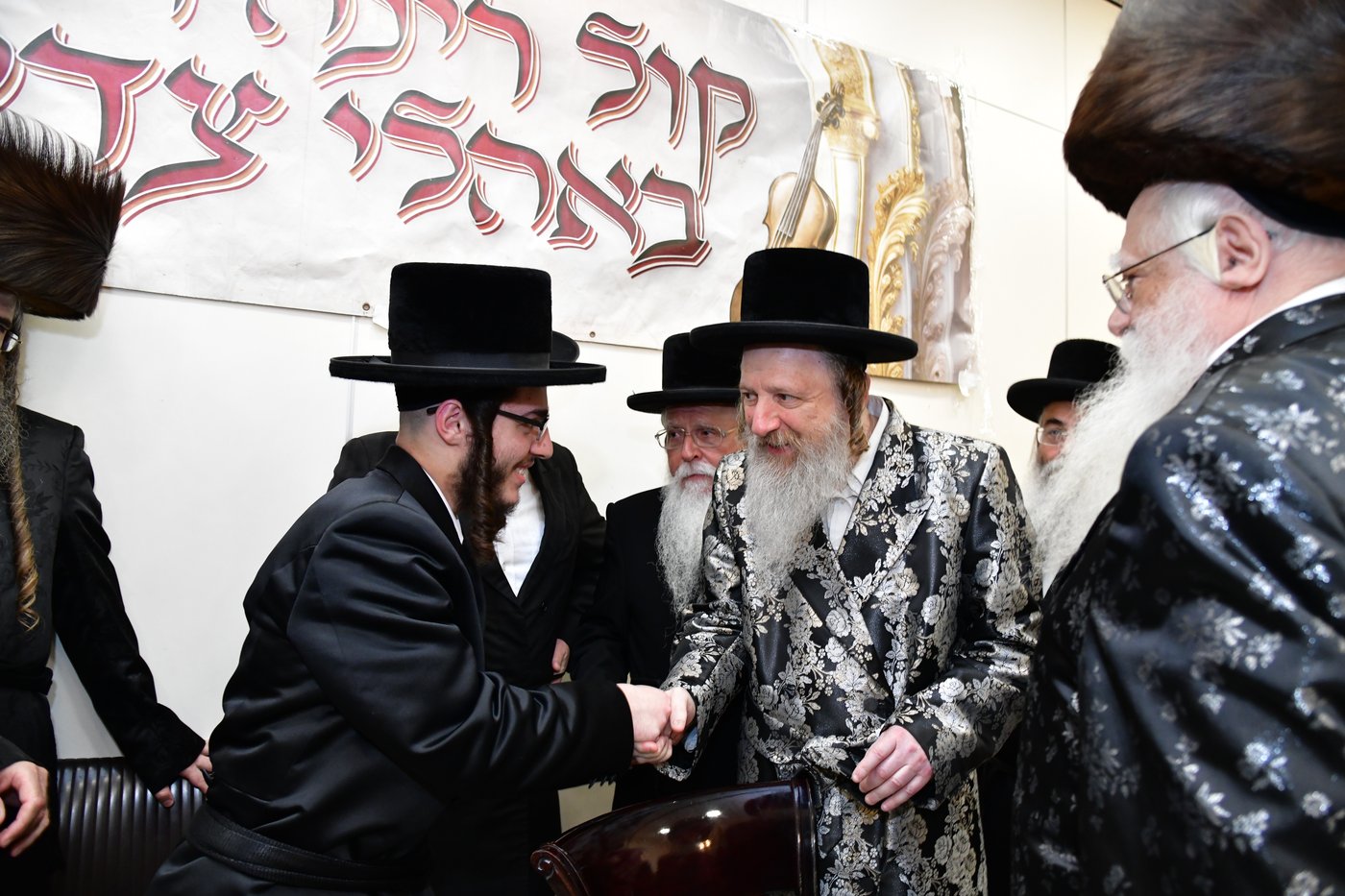 שמחת בית פרמישלאן - רחמסטריווקא - שאץ ויז'ניץ - לייטשיק