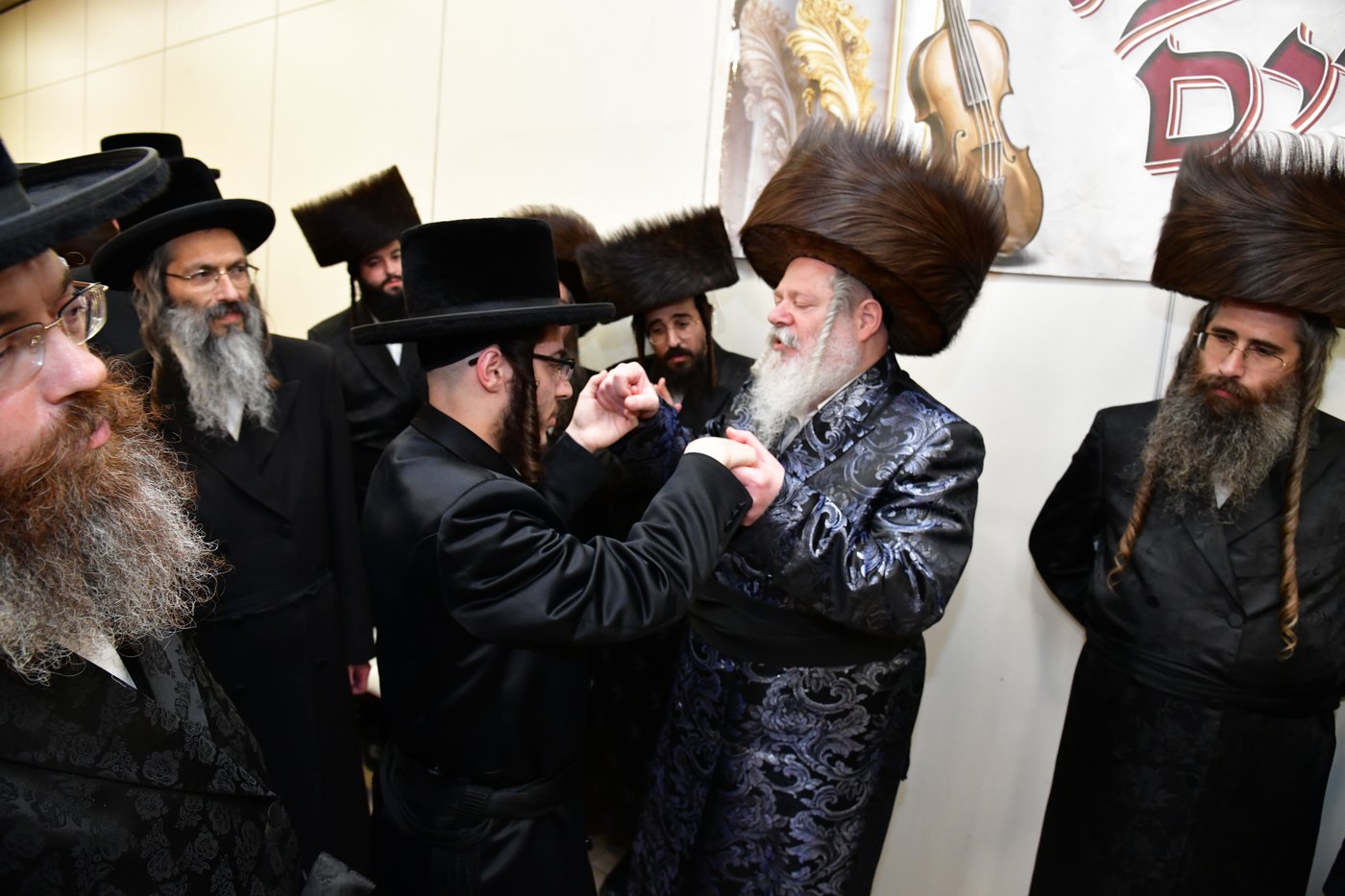 שמחת בית פרמישלאן - רחמסטריווקא - שאץ ויז'ניץ - לייטשיק