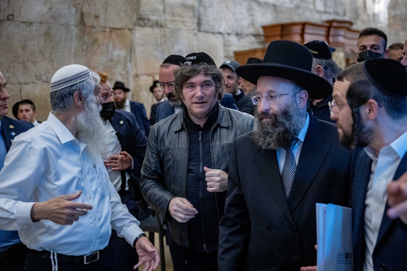 נשיא ארגנטינה בכותל המערב
