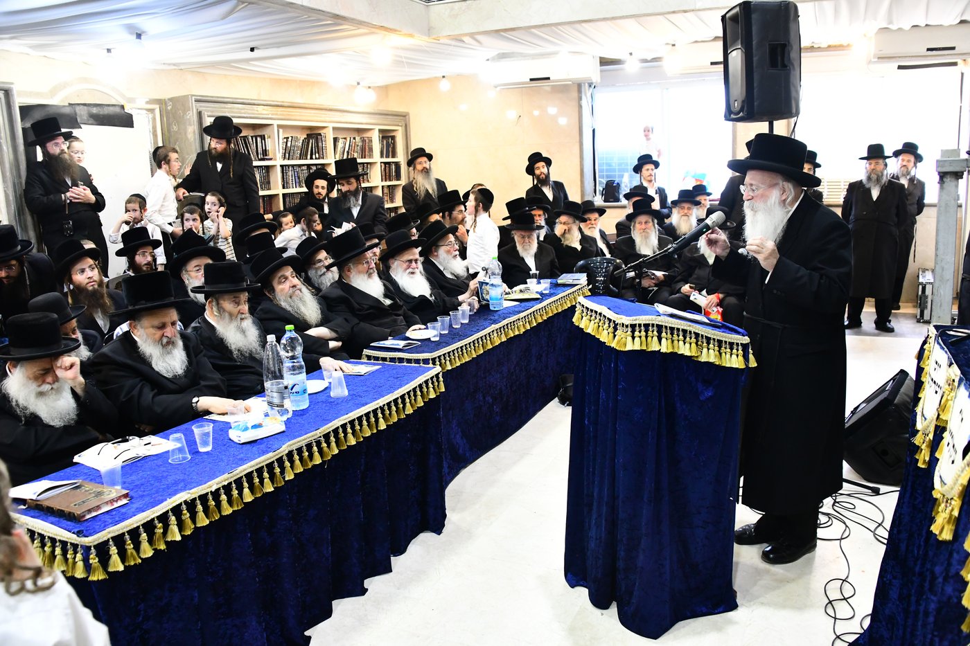 הגה"צ רבי אהרן טוסיג נואם