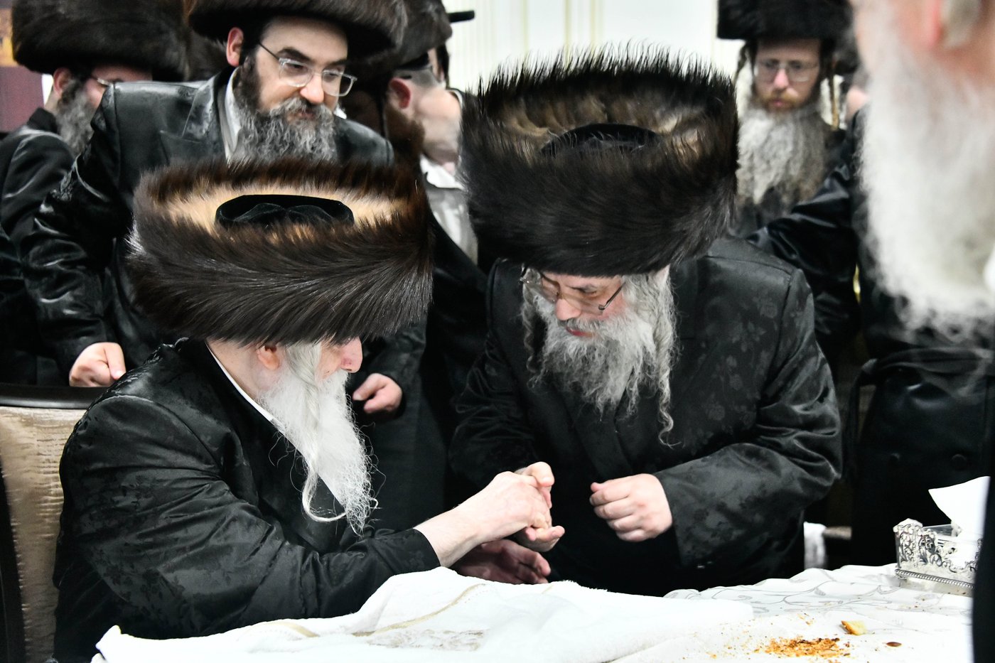 שמחת בית מכנובקא בעלזא - נחלת אהרן - בערגזאס