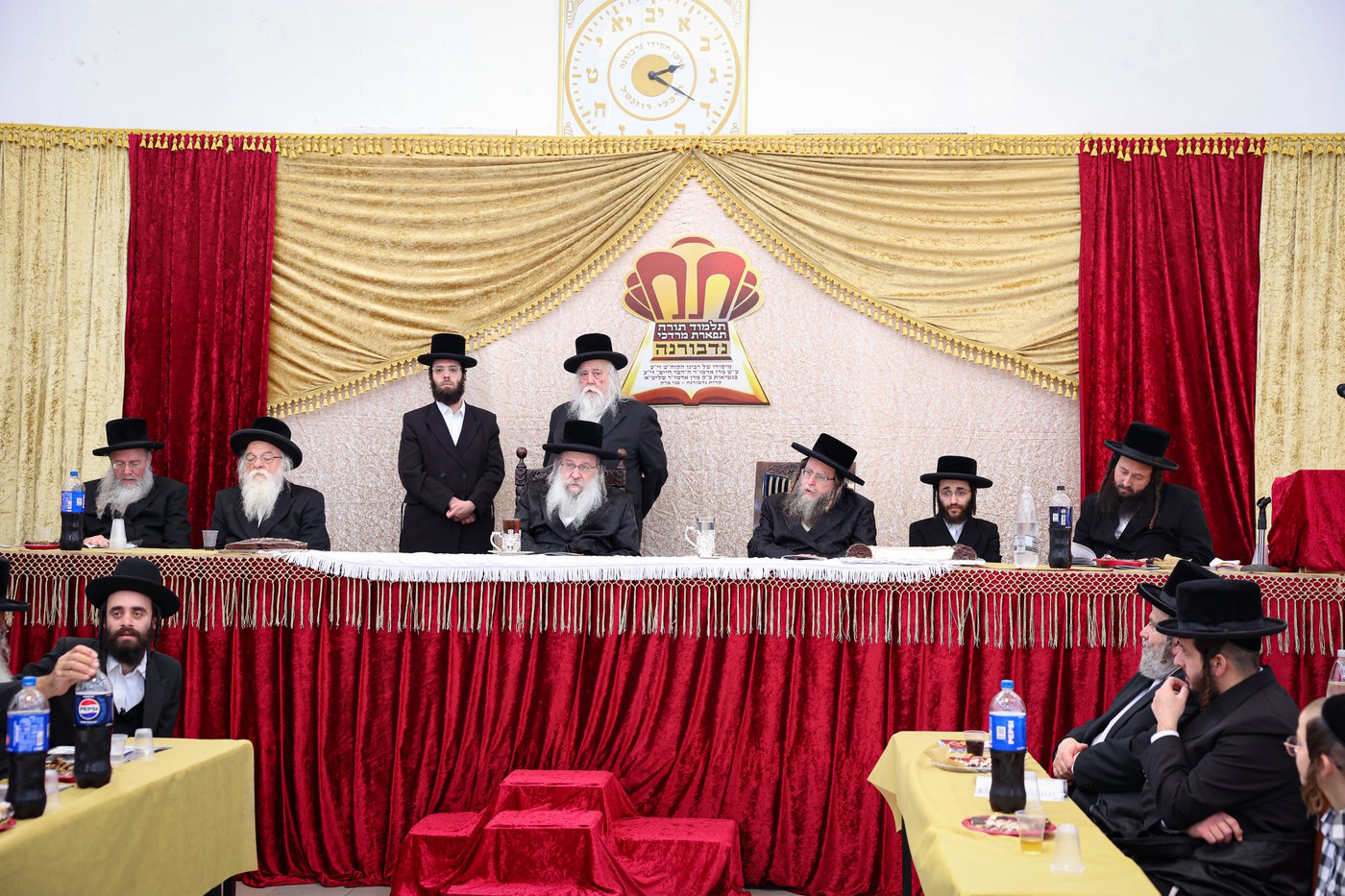 מסיבת חומש בתלמוד תורה נדבורנה