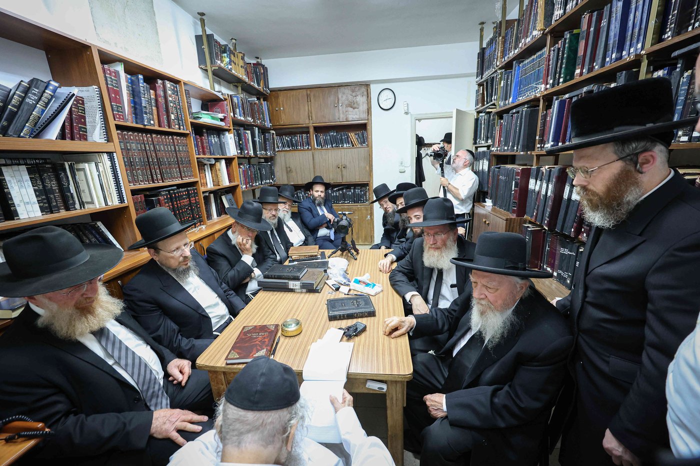 ראשי איגוד הסמינרים אצל הגר"ד לנדו