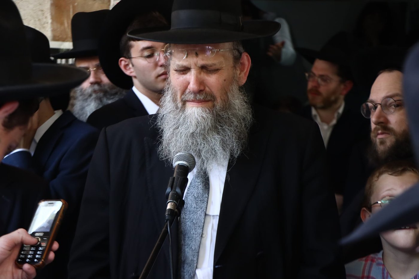 הלוויית הגאון ר' אליעזר דן דרבקין זצ"ל