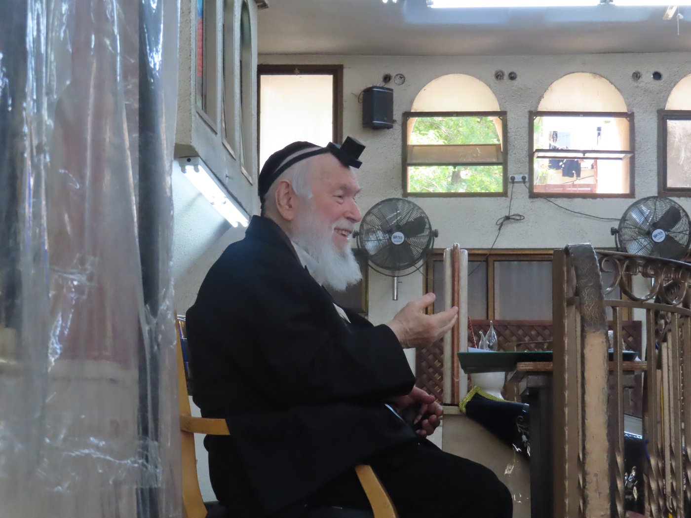 הגאון רבי יצחק זילברשטיין בימי המלחמה בכולל 'בית דוד' ברמת אלחנן