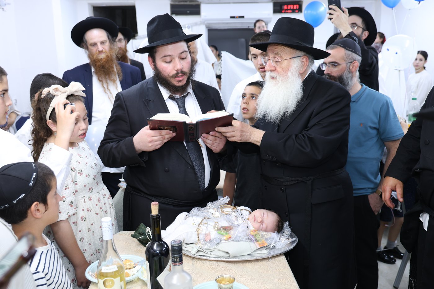 פדיון הבן בתנאי מלחמה בקריית מלאכי