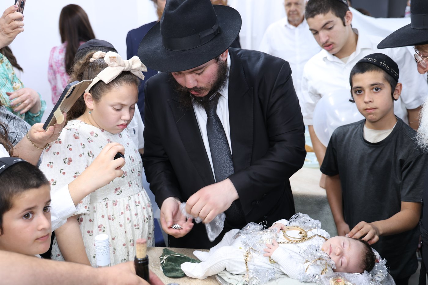 פדיון הבן בתנאי מלחמה בקריית מלאכי