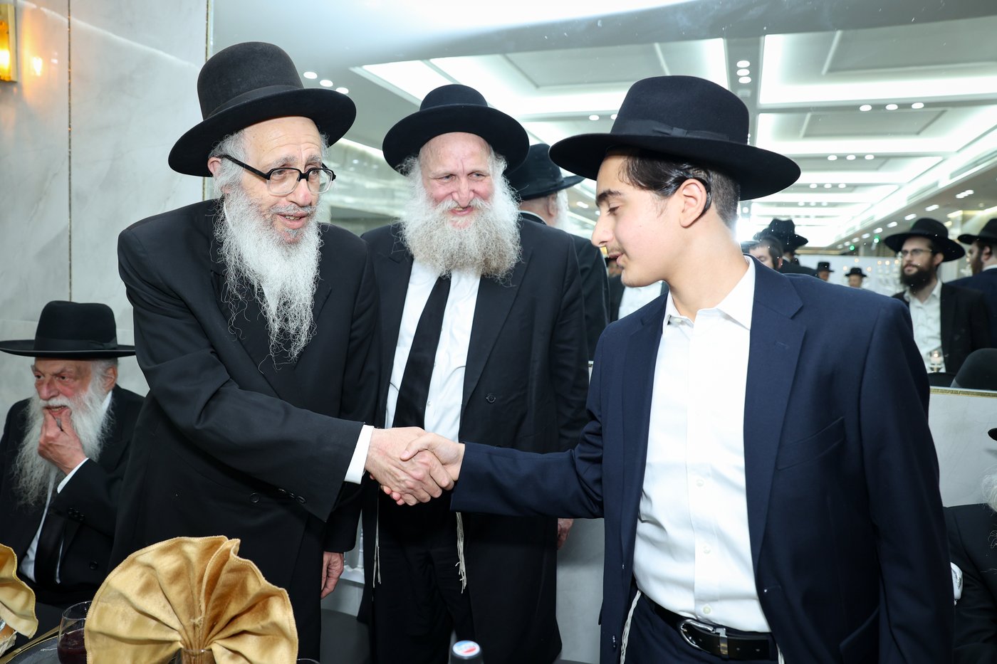 שמחת הבר מצוה לנכד הגאון ר' דוד פיינשטיין