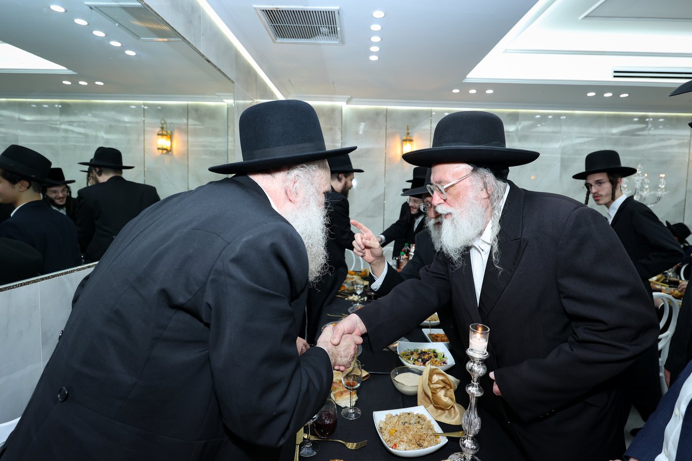 שמחת הבר מצוה לנכד הגאון ר' דוד פיינשטיין