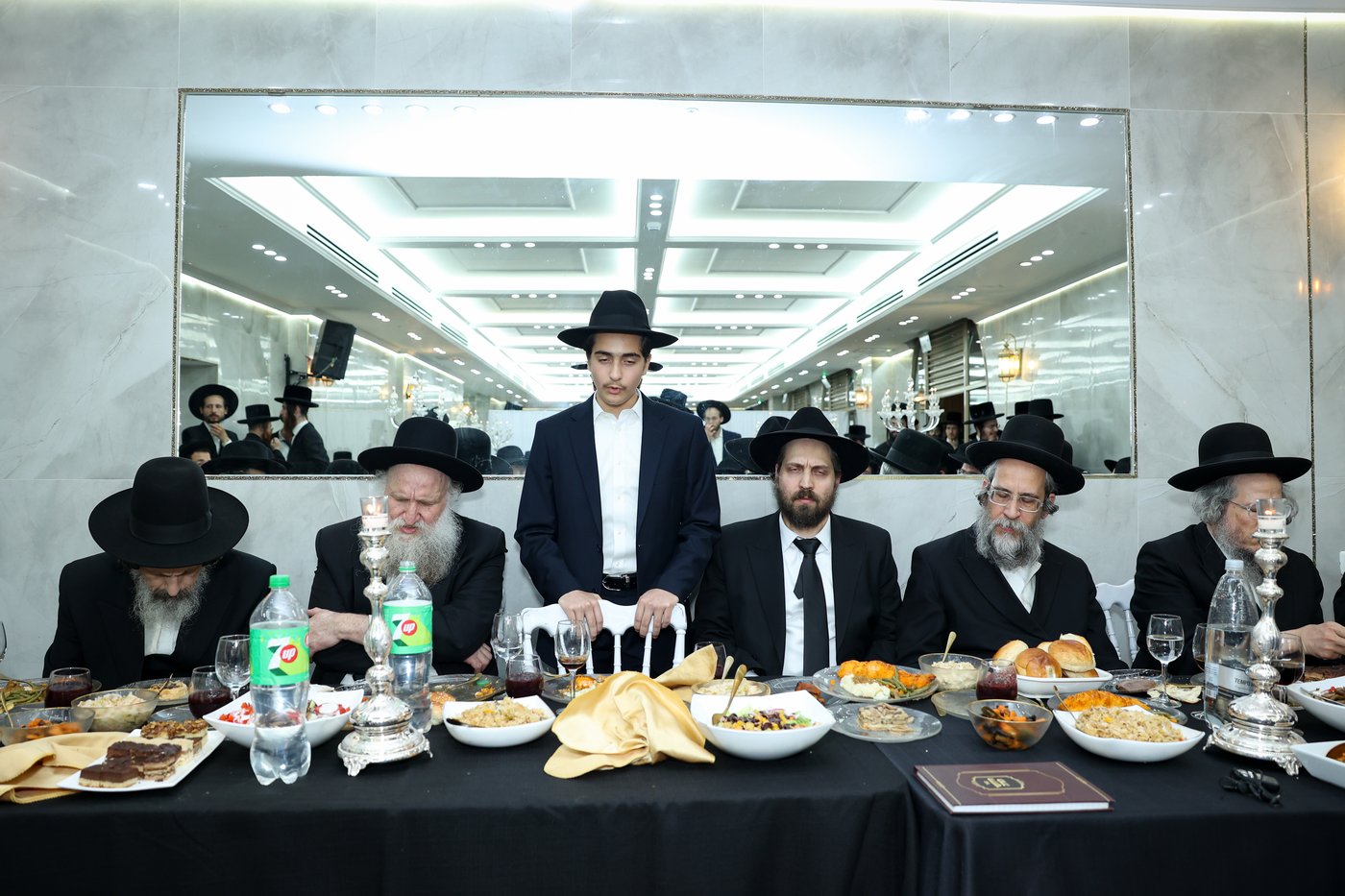 שמחת הבר מצוה לנכד הגאון ר' דוד פיינשטיין