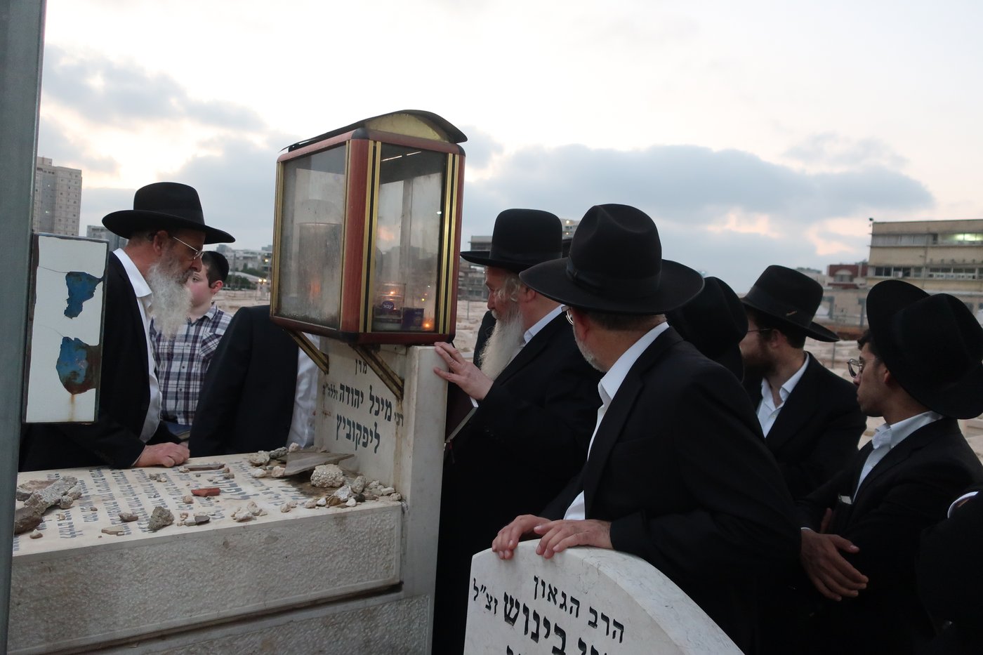 עליה לציונו של הגאון רבי מיכל יהודה ליפקוביץ